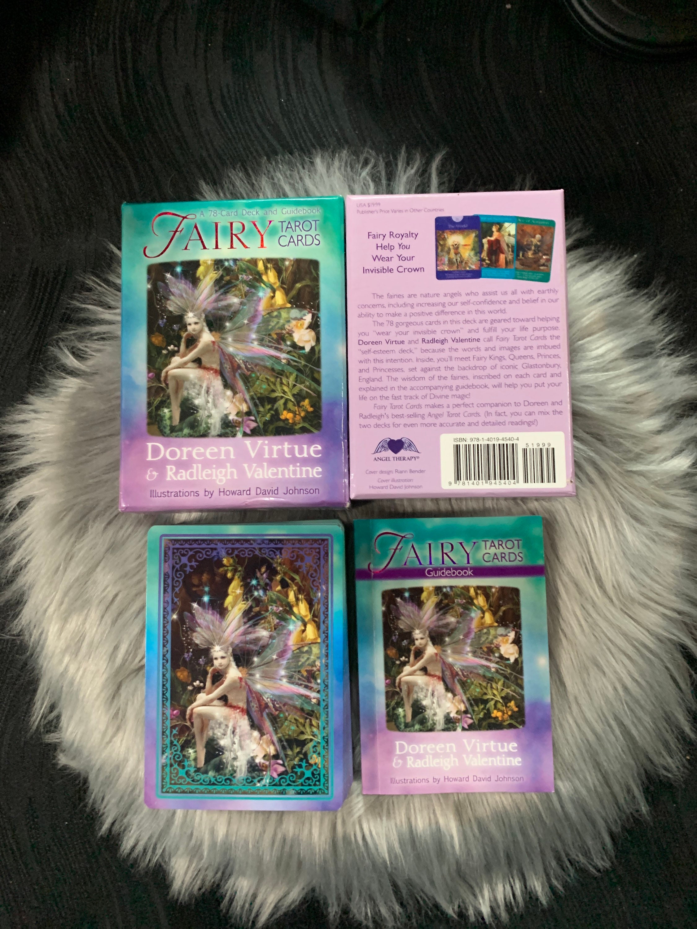 Jeg har erkendt det Descent Kiks Fairy Tarot Cards With Guidebook by Doreen Virtue and Radleigh - Etsy