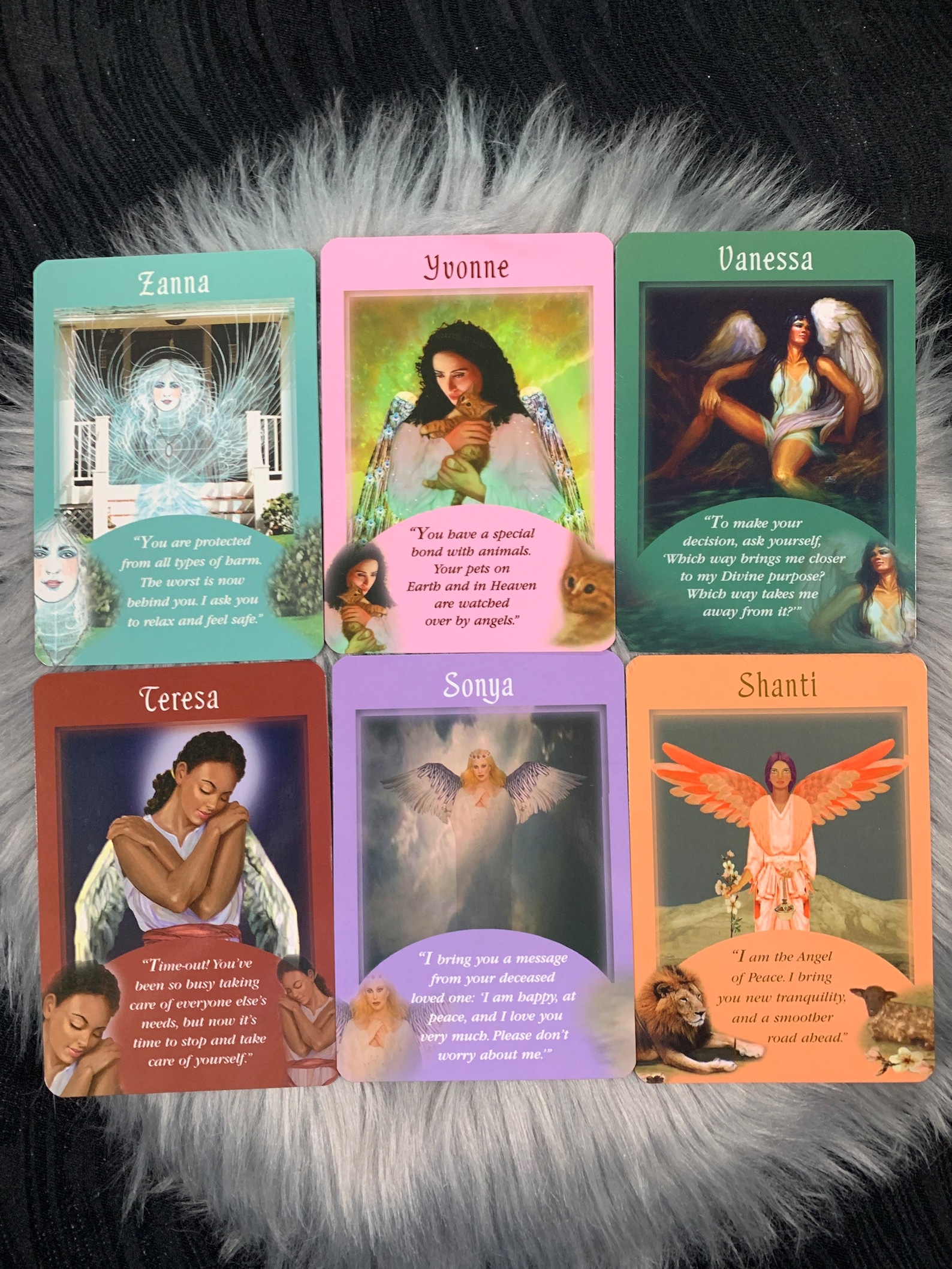 Messages From Your Angels Oracle Cards and Guidebook by Doreen Virtue ...