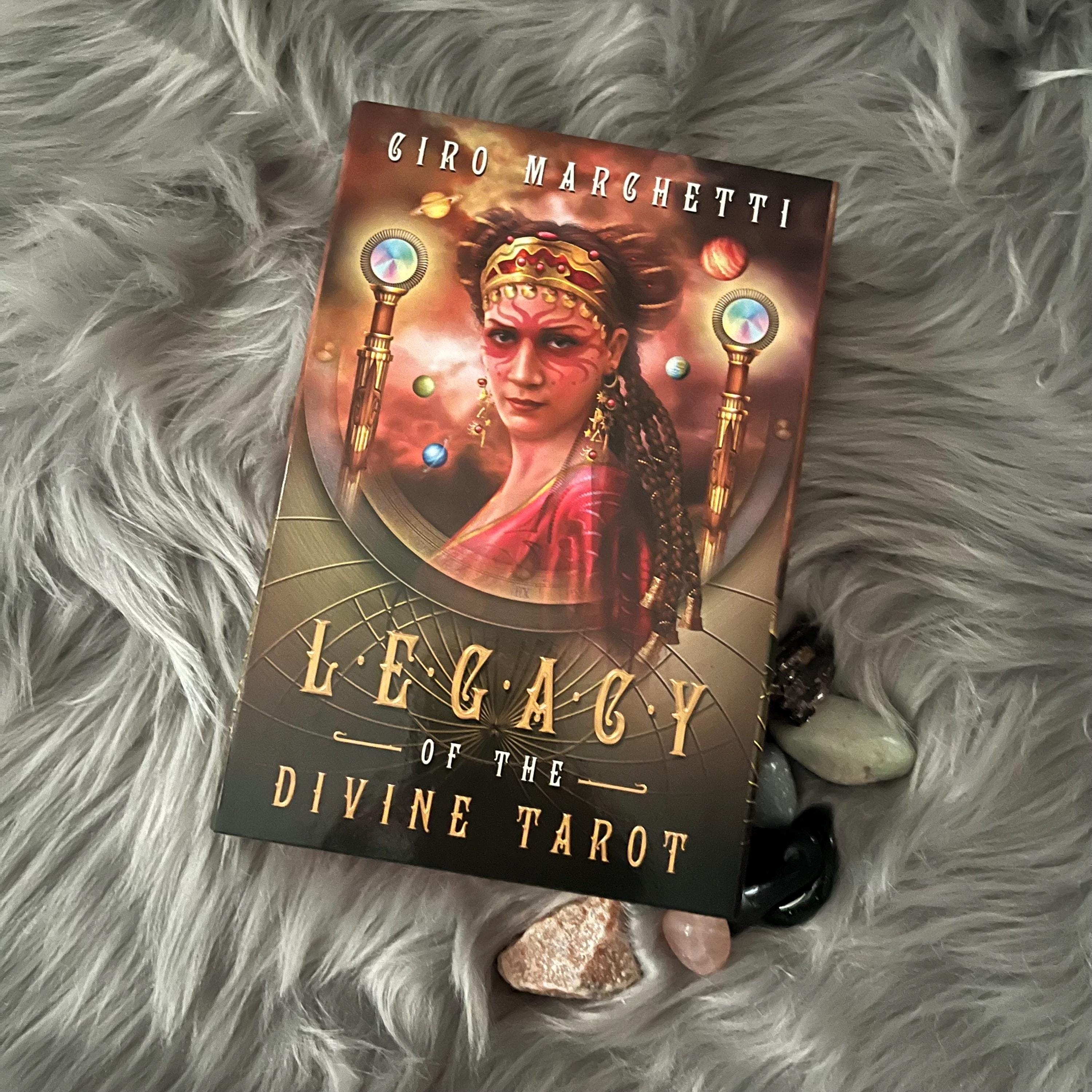 Legacy of the Divine Tarot Card Deck and Physical Guidebook Box