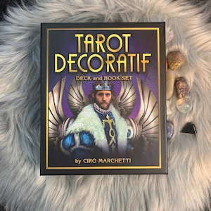 Mazzo di carte decorative dei tarocchi con guida fisica di Ciro Marchetti