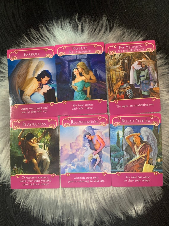 The Romance Angels Oracle Card Deck and Physical Guidebook The Romance Angels Oracle Card Deck and Physical Guidebook