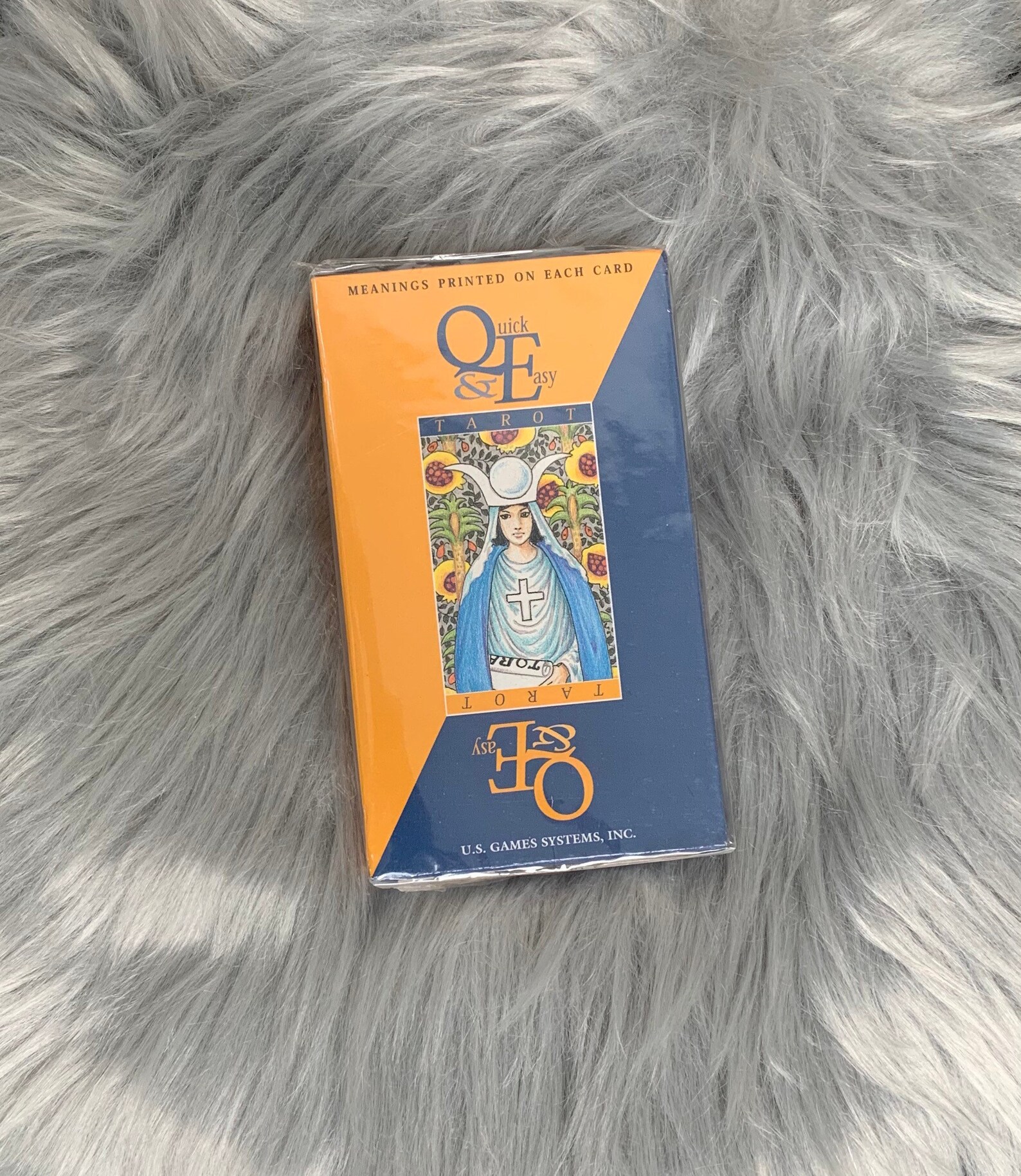Quick & Easy Tarot Deck With Guide Card Meaning of Tarot on Etsy