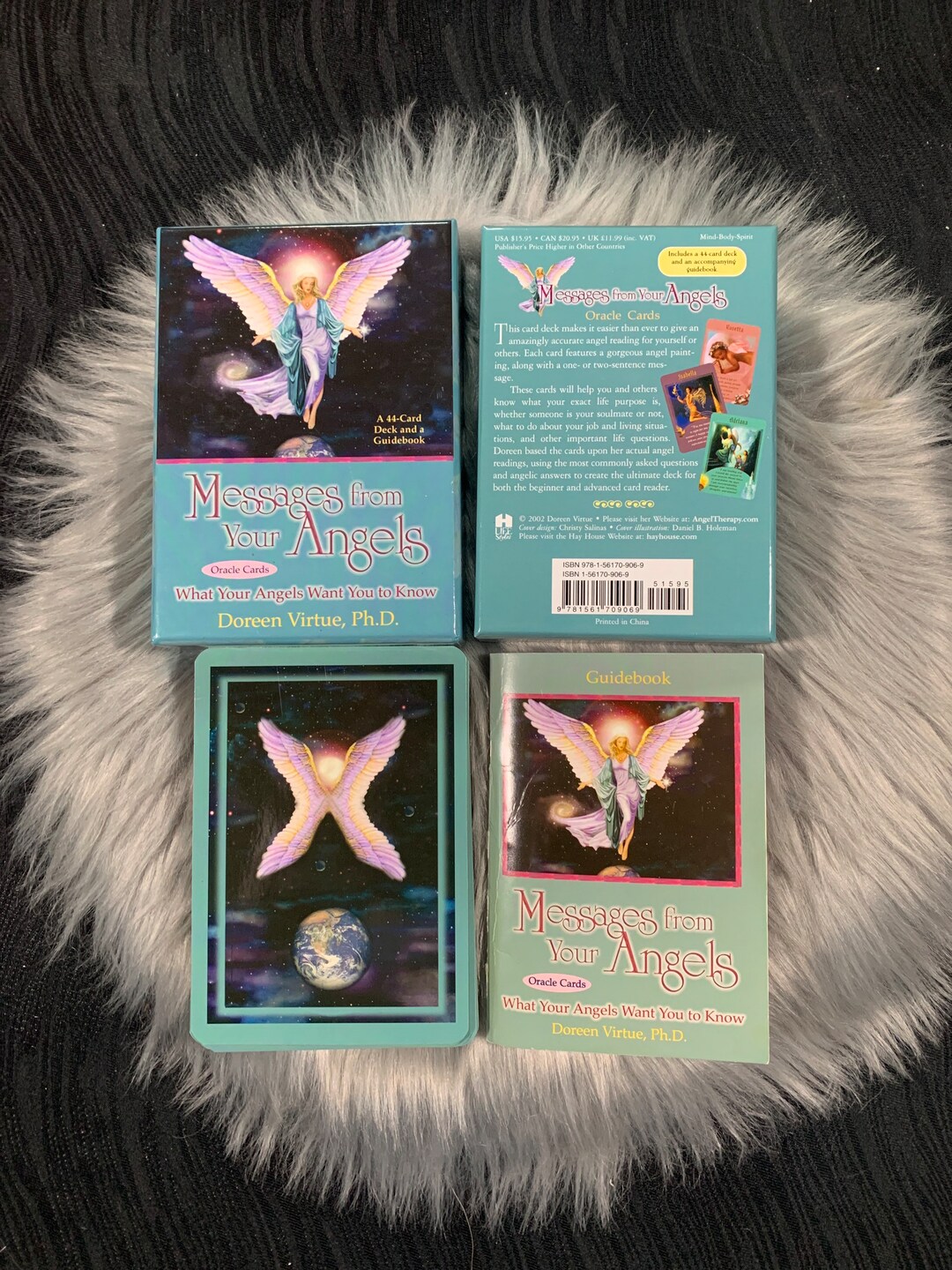 Messages From Your Angels Oracle Cards With Guidebook by Doreen Virtue ...