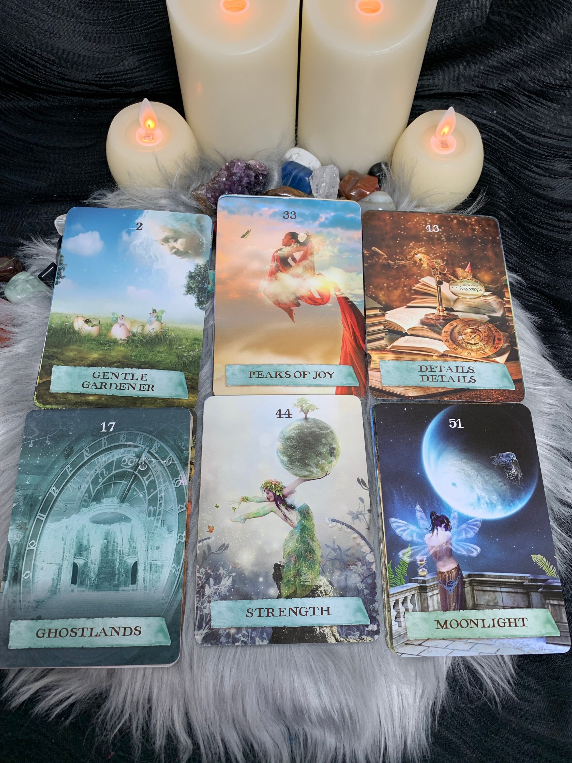 The Enchanted Map Oracle Deck and Guidebook Oracle Cards Etsy