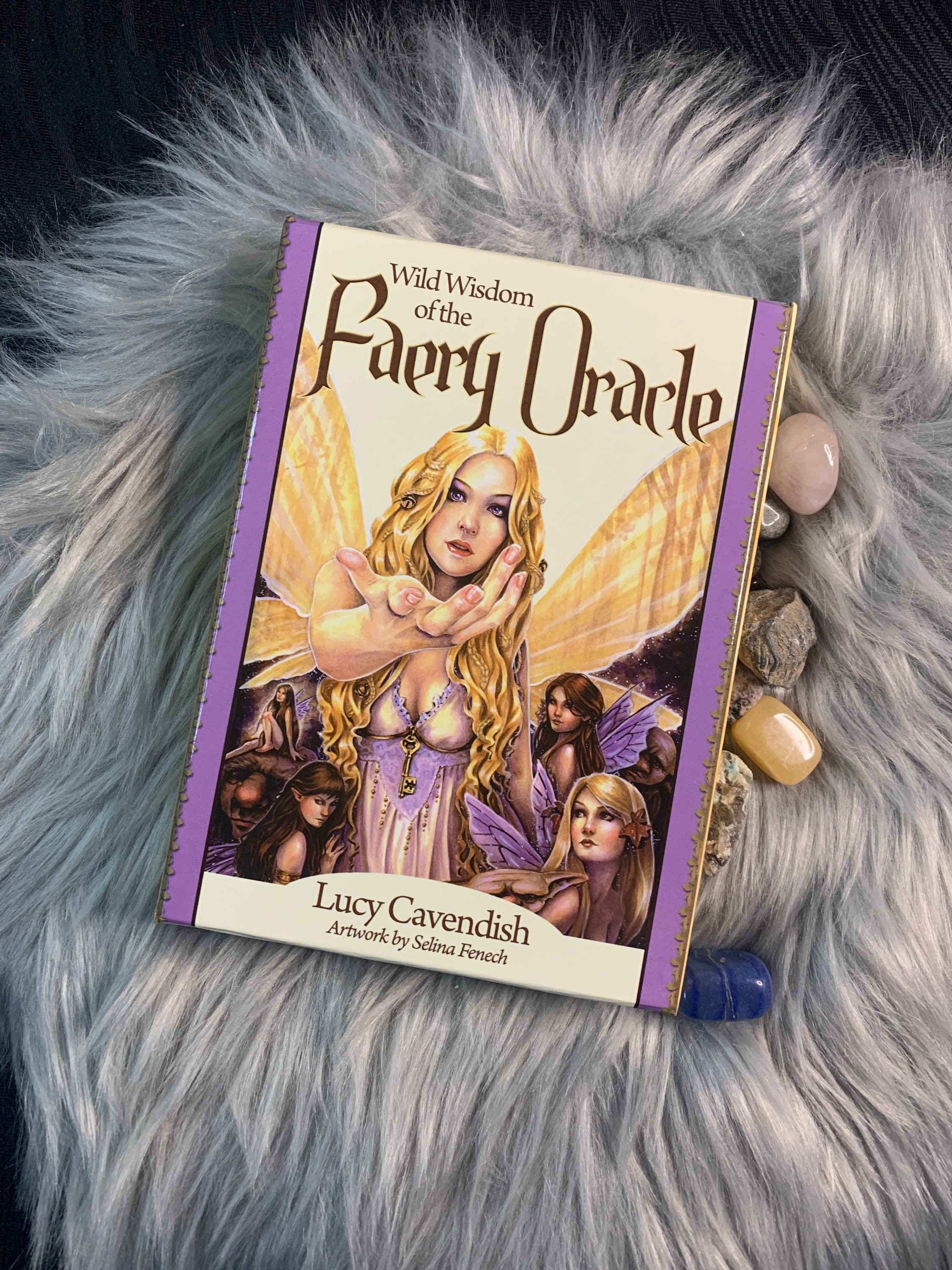 Wild Wisdom of the Faery Oracle Card Deck With Physical Guidebook
