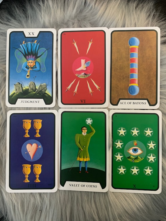 Tarot of the Witches Card Deck and Physical Guide Booklet by