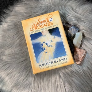 The Spirit Messages Tägliche Guidance Orakel Karten Deck mit Physischem Anleitungsbuch von John Holland