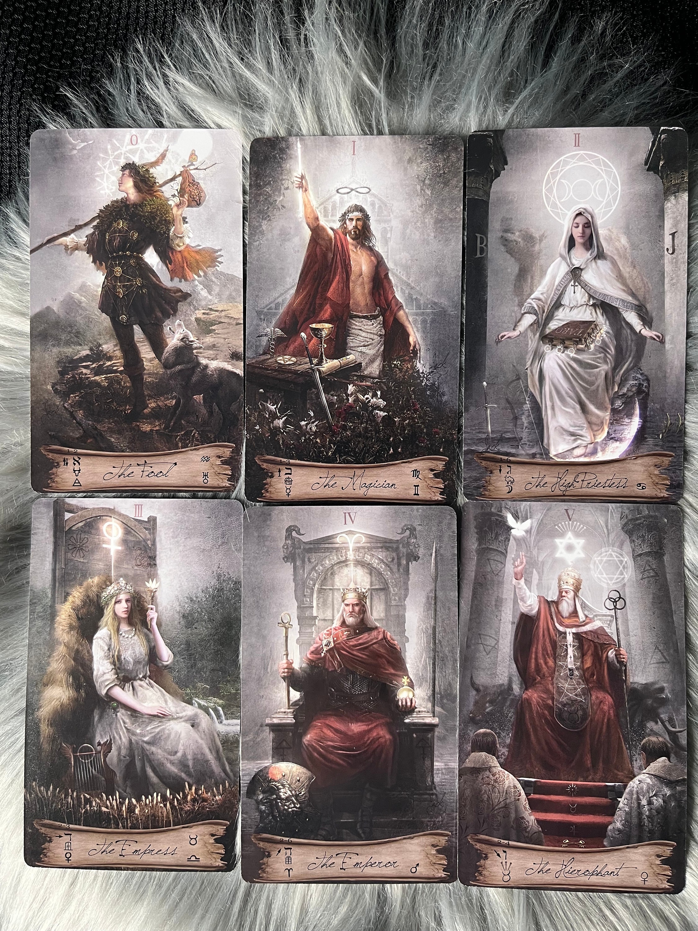 Heaven and Earth Tarot Card Deck With Guidebook - Series 1 - Etsy