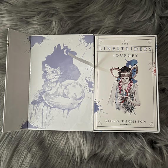 The Linestrider Tarot Card Deck and Physical Guidebook Box