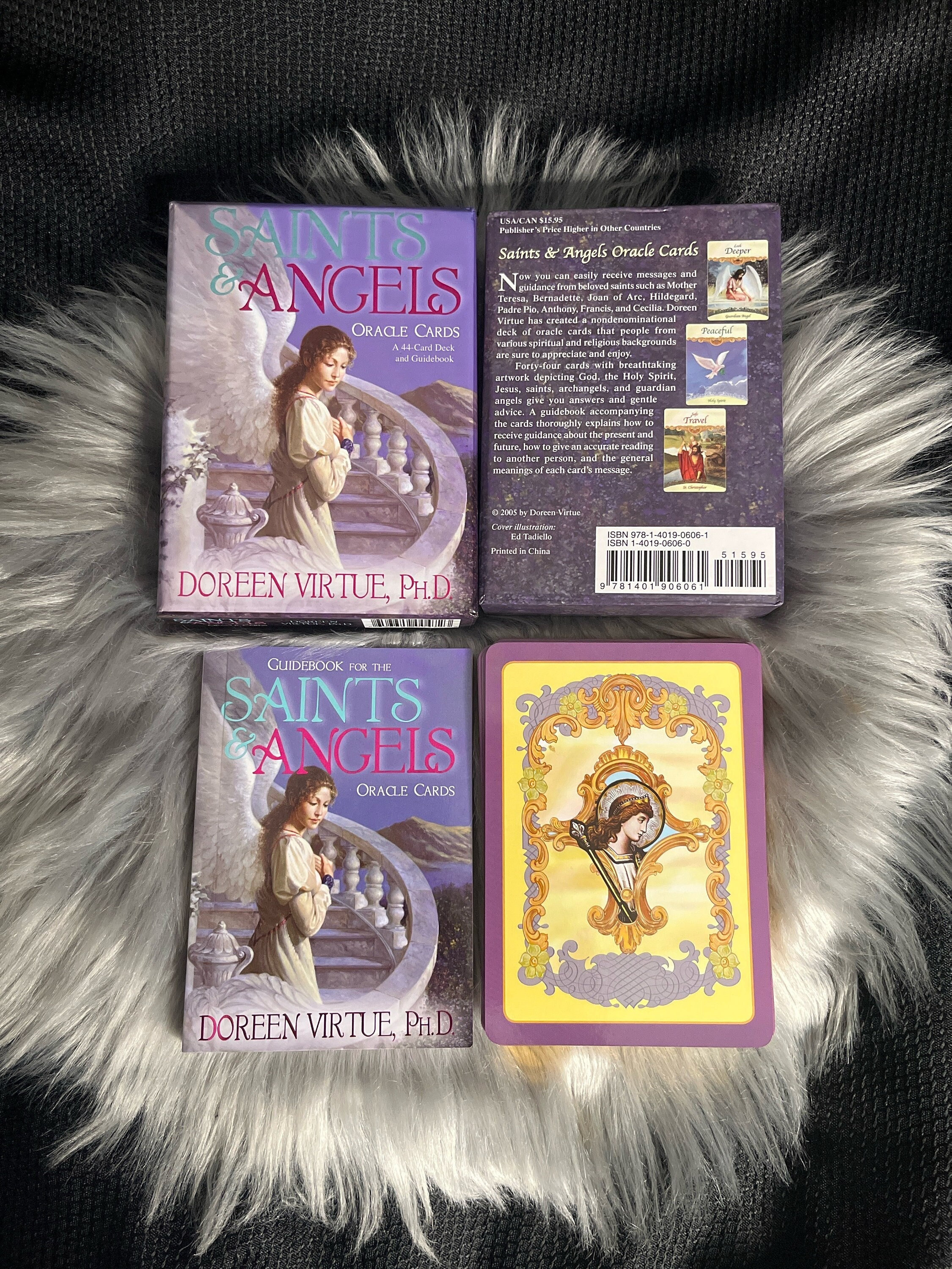 Saints and Angels Oracle Card Deck and Guidebook by Doreen Virtue