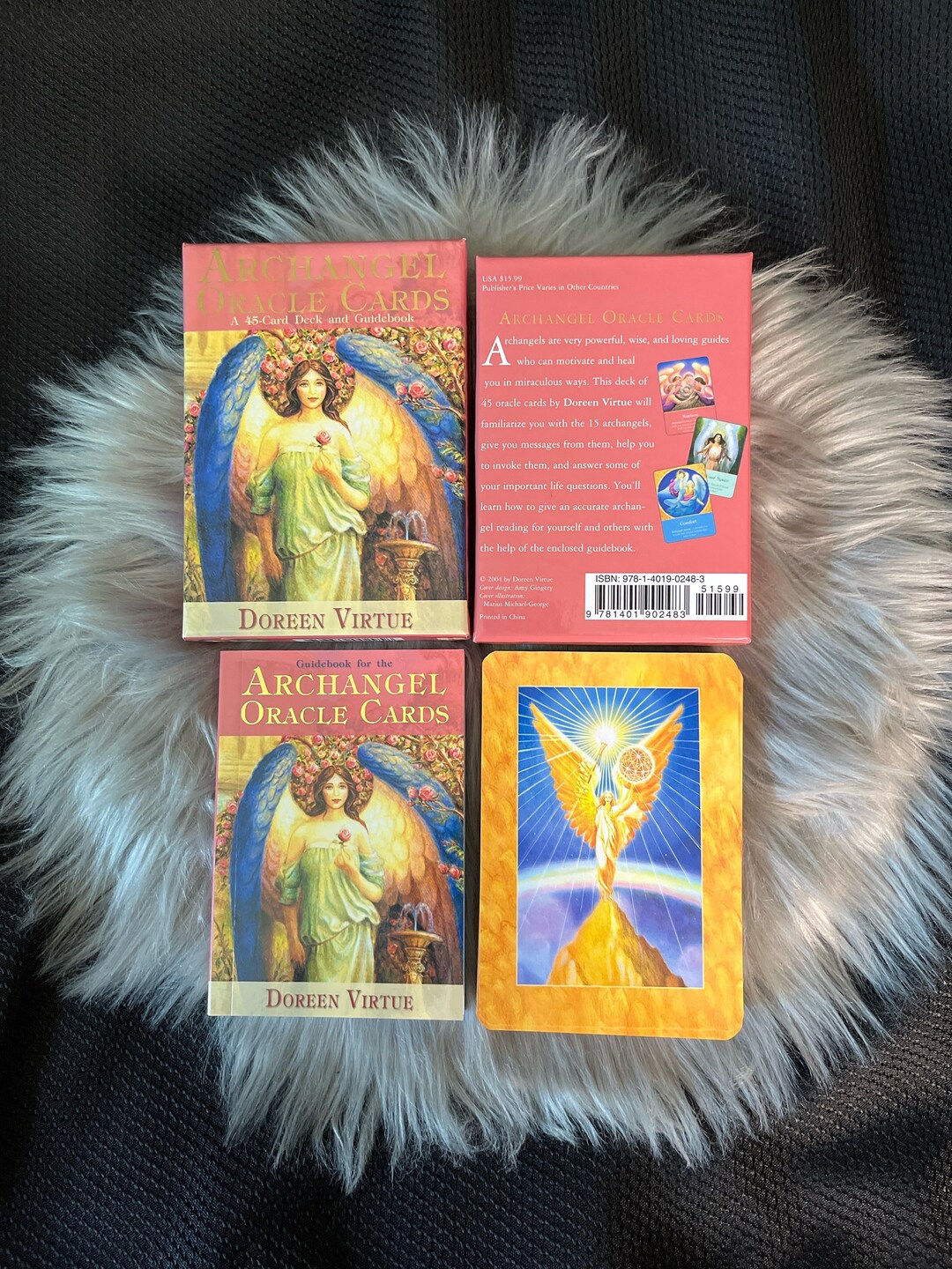 Archangel Oracle Card Deck by Doreen Virtue 45 Cards &