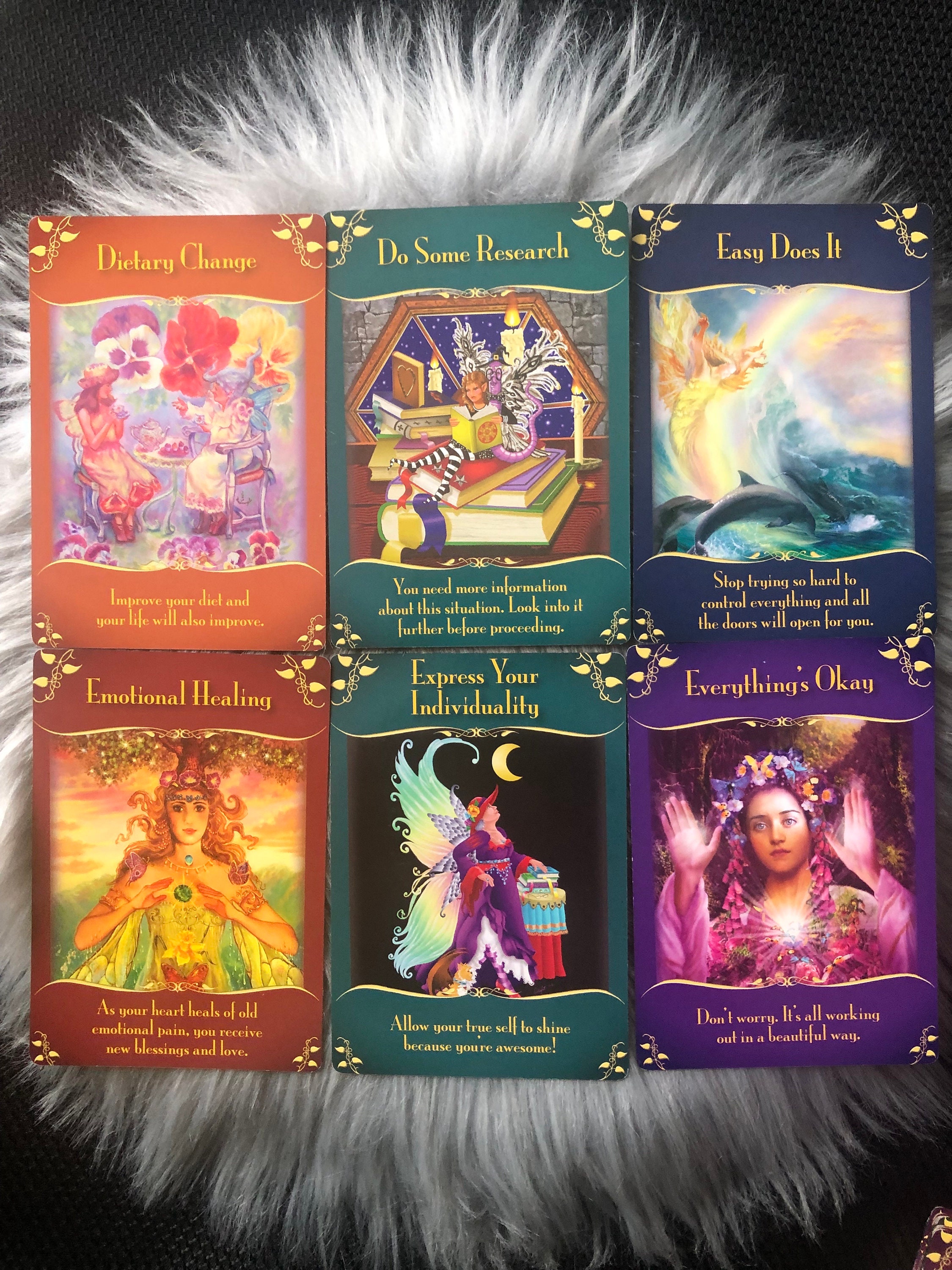FairyOracle Card 正規品　Doreen Virtue Fairy Tarot Cards Doreen Virtue & Radleigh Valentine 2015 | eBay