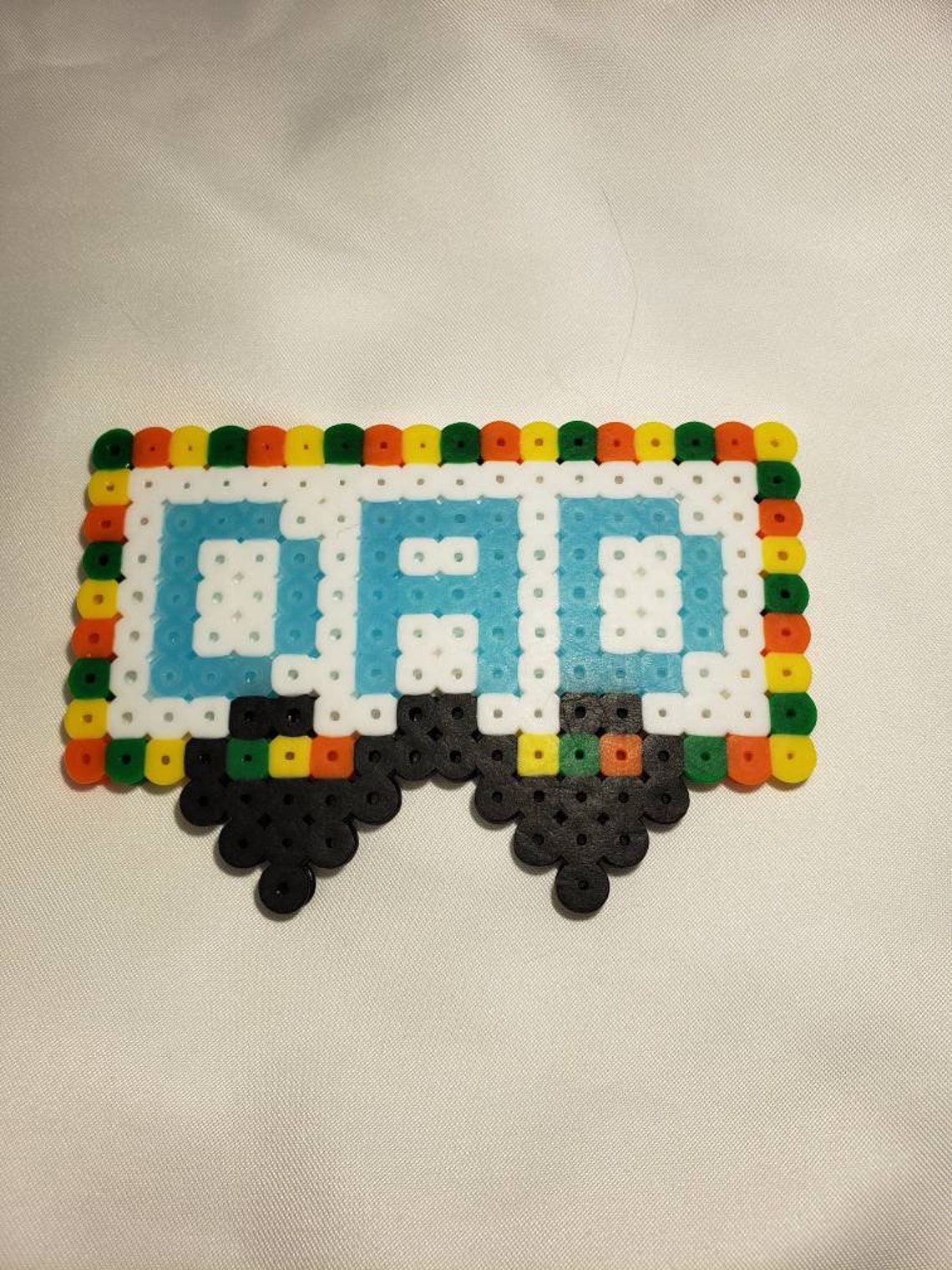 Dad/dad Lights up in the Dark Perler Beads Etsy