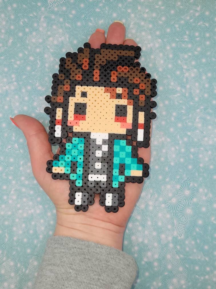 Tanjiro and Nezuko by Demon Slayer Perler Beads Etsy Hong Kong