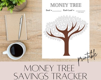 Printable Savings Tracker Thermometer Financial Goal &amp; | Etsy