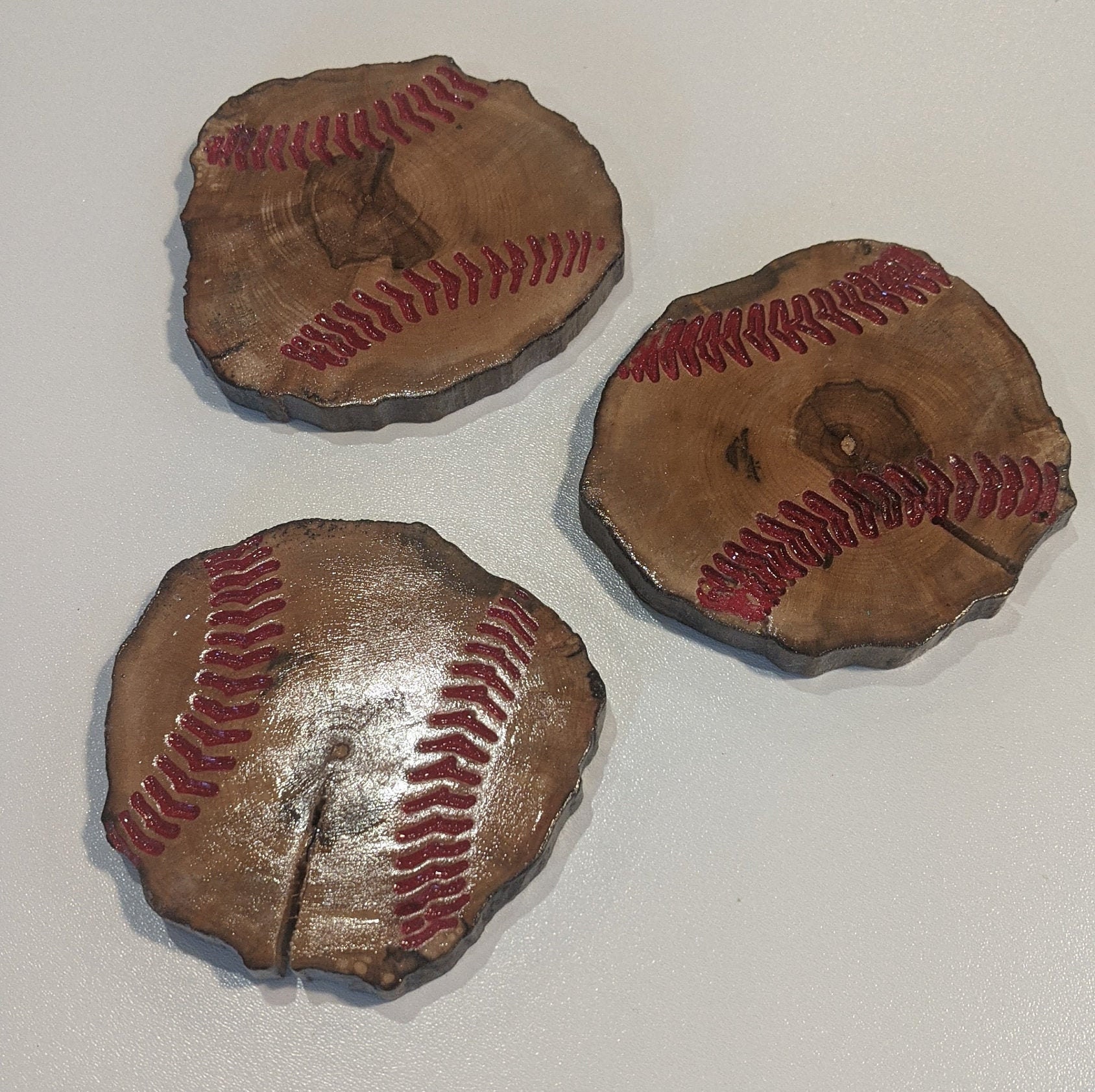 Estilo de béisbol de madera de vidrio | Etsy