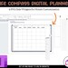 Blue Digital Onenote Planner Undated | Onenote Template Digital ...