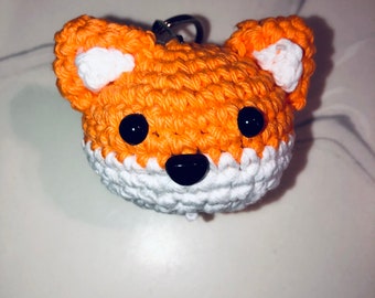 Fox Keychain Amigurumi Crochet Pattern
