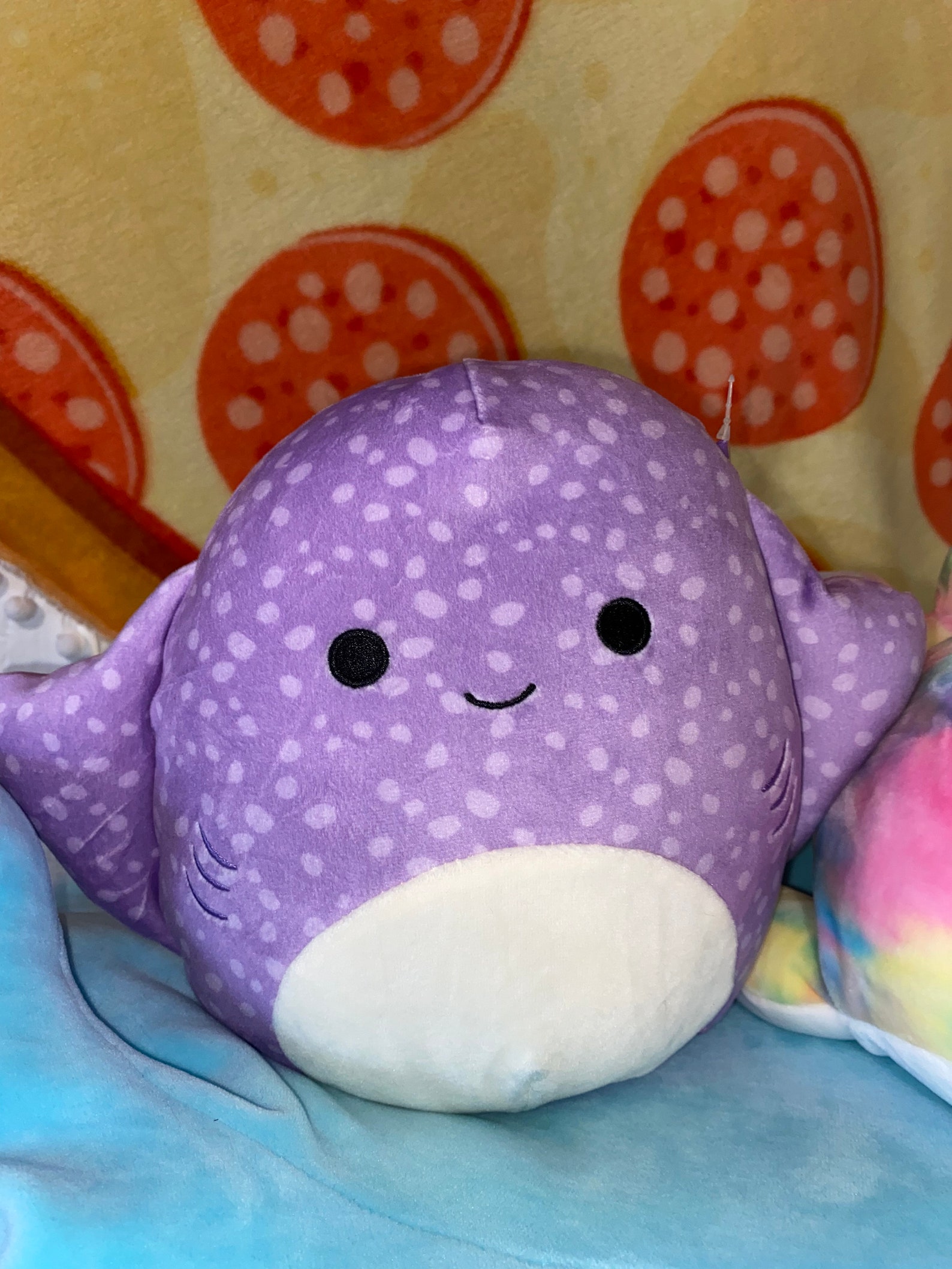Aziza the Stingray Tie Dye Narwhal Squishmallow | Etsy