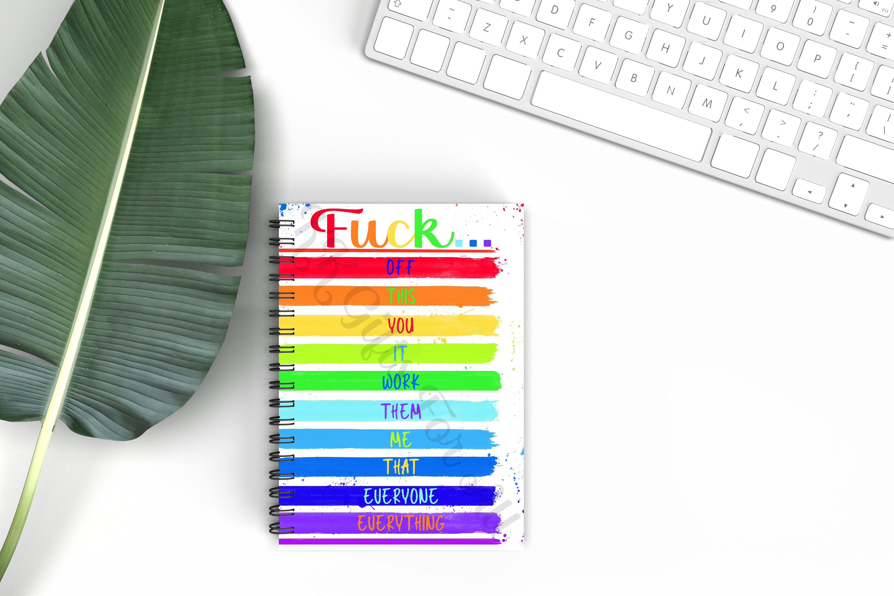 Fuck off Notebook Rude Swearing Gift for Friend Adult Humour - Etsy