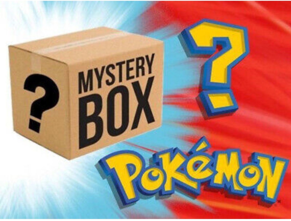 Pokemon Ultimate Mystery Boxes Etsy