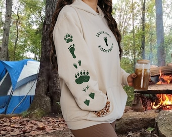Sudadera Gorpcore "Protejamos nuestros parques", Camiseta "Protejamos nuestros parques nacionales", Sudadera Overland National Park, Sudadera Granola Girl "Respetemos a los locales"