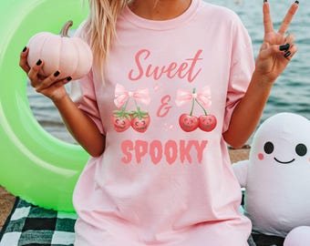 Summerween Comfort Colors T-Shirt: Funny Spooky Beach Party Tee