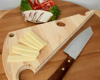 Cheese and Charcuterie Board, Wooden Cutting Board, Unique Gift