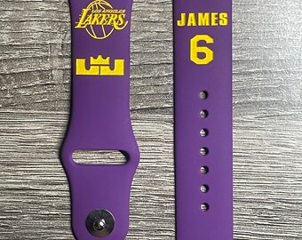 Lakers apple watch band 2025