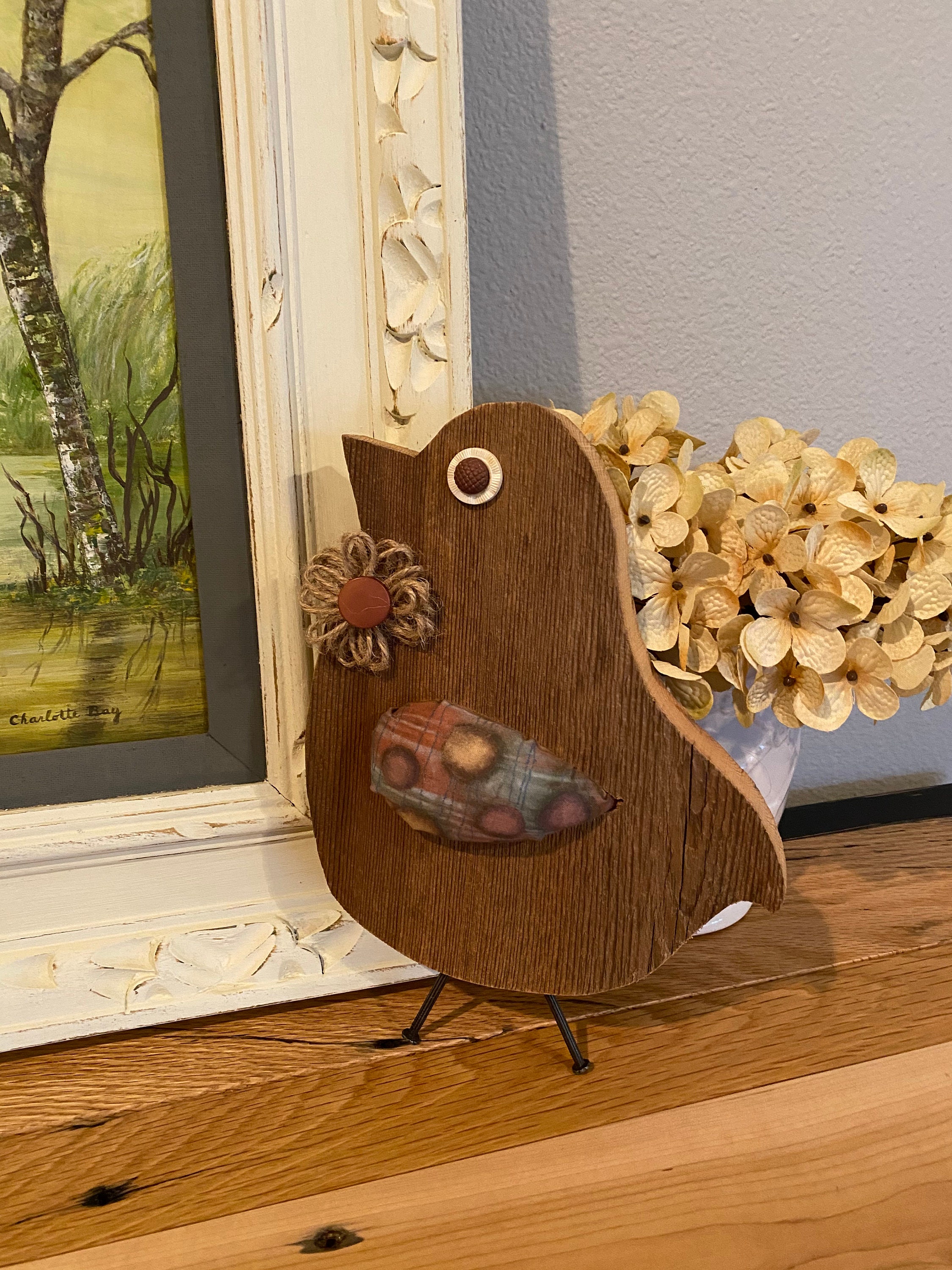 Ave rústica de madera de granero única | Etsy