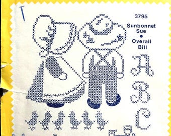 Vintage Aunt Martha's Embroidery Iron-On Transfers: Pick Your Design
