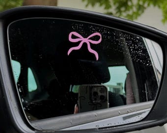 Car Mirror Decal