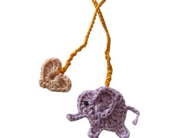 Nabelschnurbändchen Elefant - Geburt - 100% Baumwolle