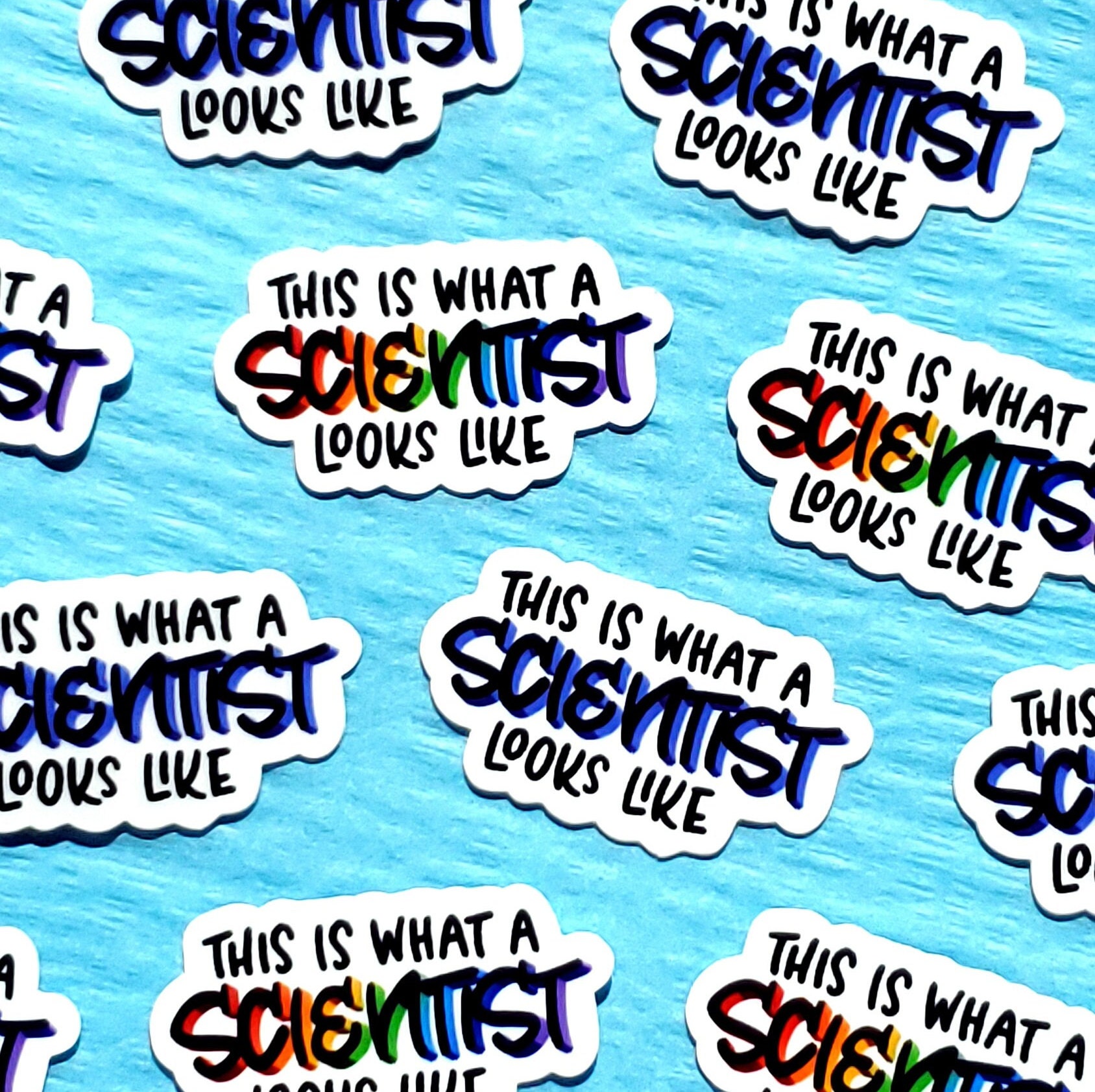 This is What a Scientist Looks Like Sticker | Science STEM - Vinyl ...