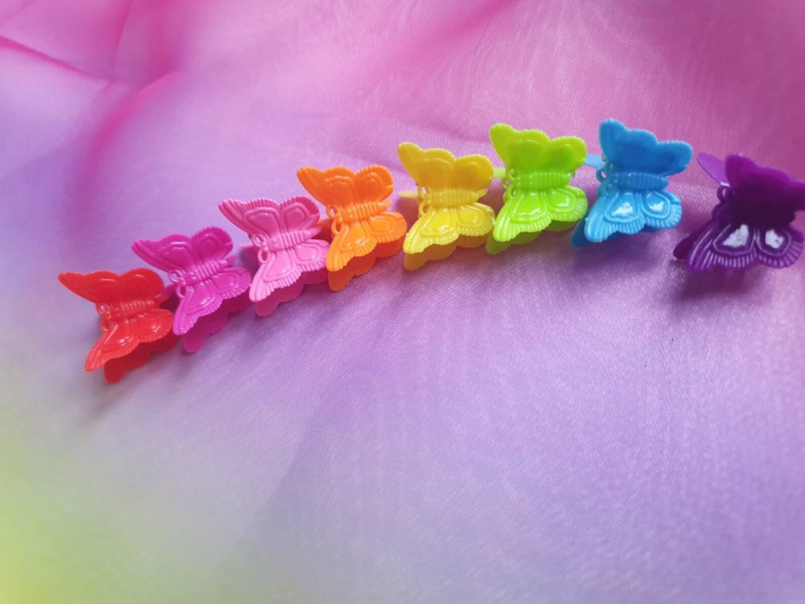 Y2K Trendy Butterfly Hair Clips. Comes in a Range of Different Etsy UK