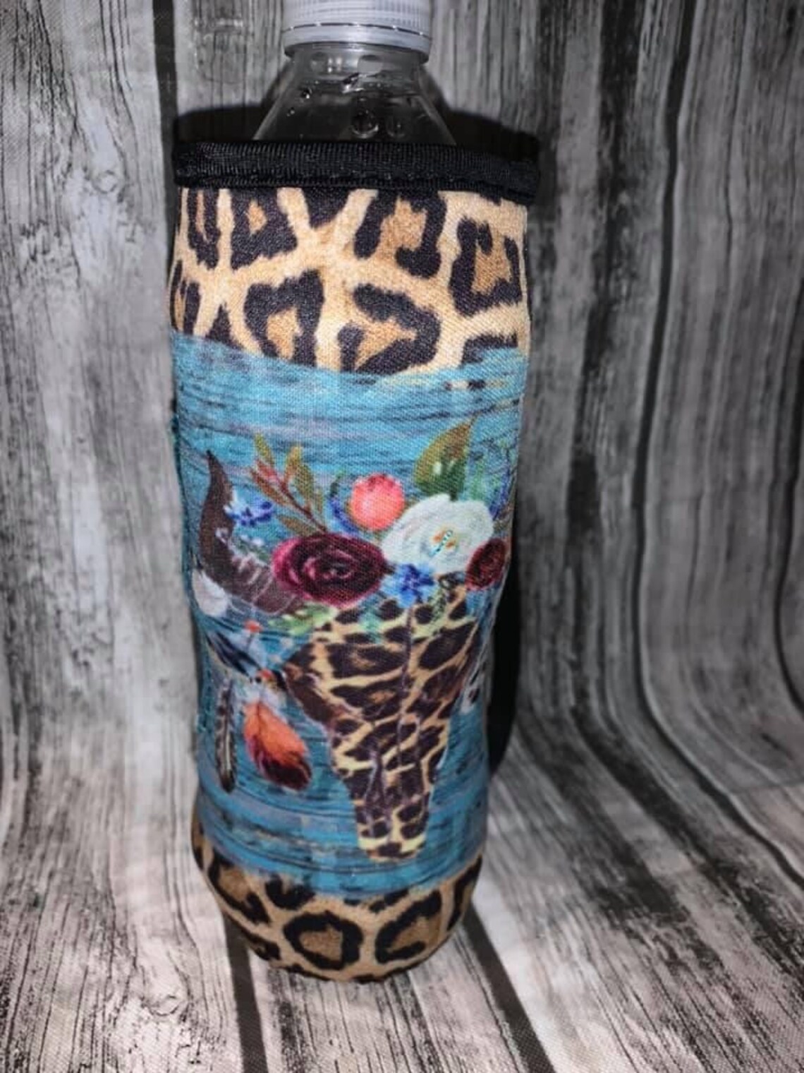 Water bottle koozie with pocket Etsy