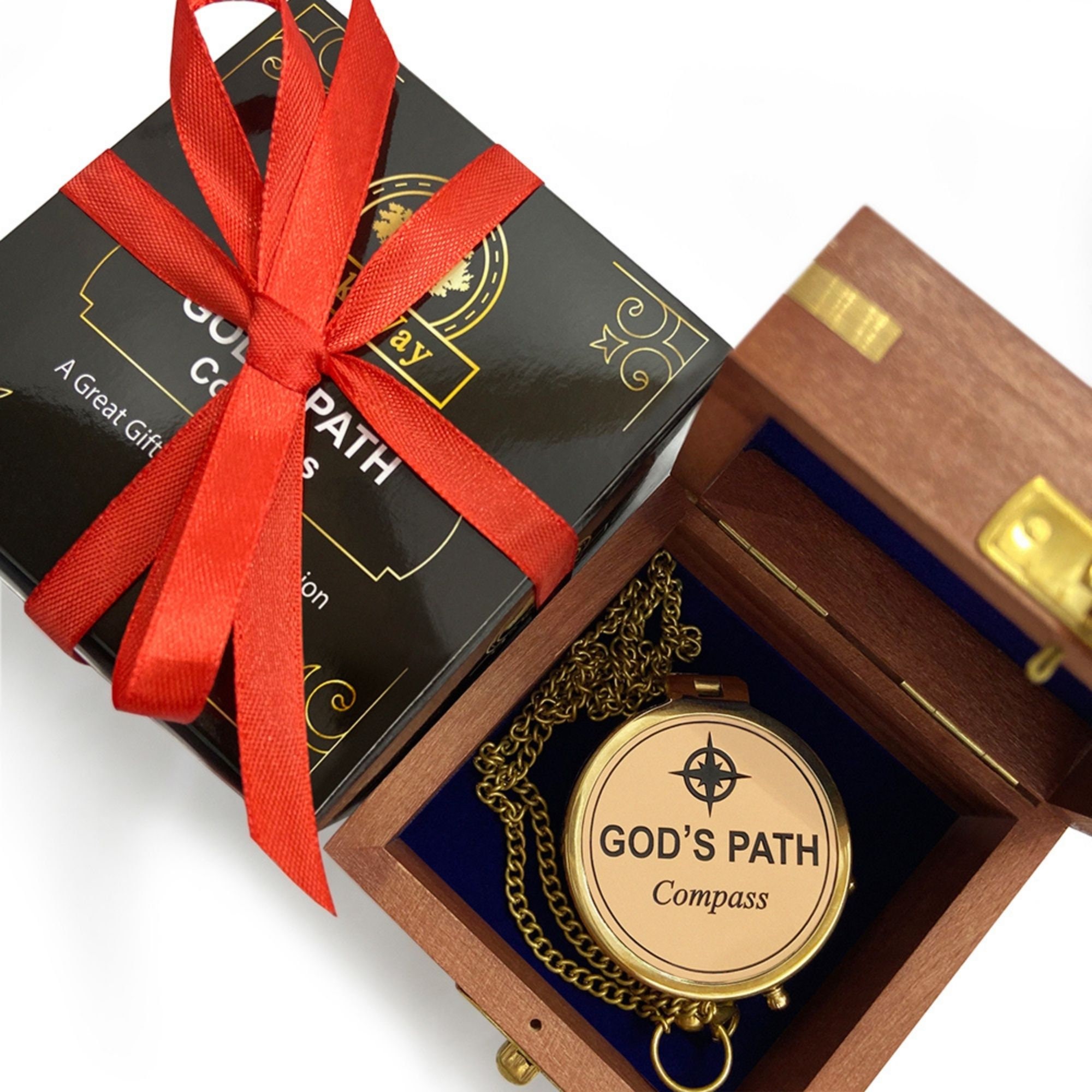 OakiWay God's Path Compass - Religious Gifts for Men, Baptism Gifts for  Boys, Communion, Confirmation, Christian Gifts… - Omfim