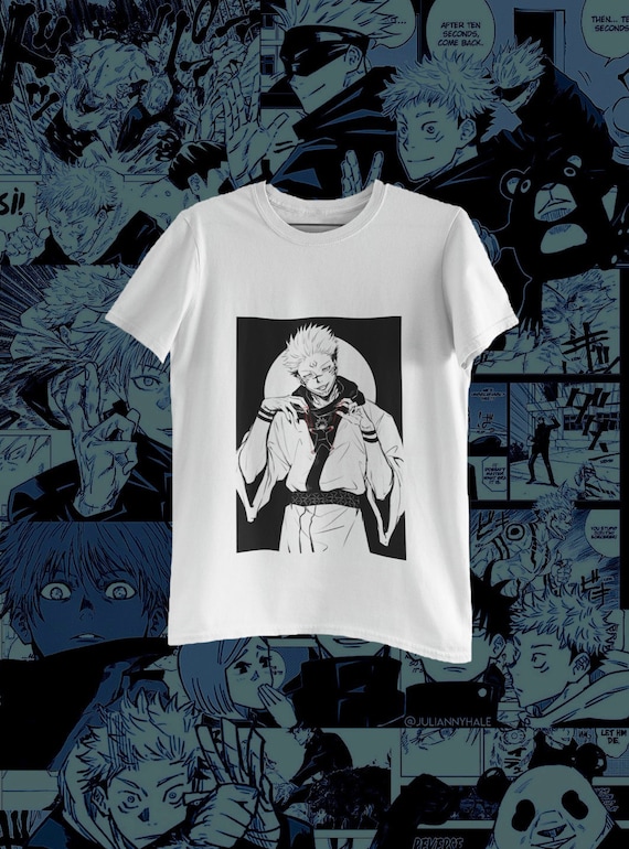 Jujutsu Kaisen Sukuna Ryomen T Shirt Unisex Short Sleeve Etsy