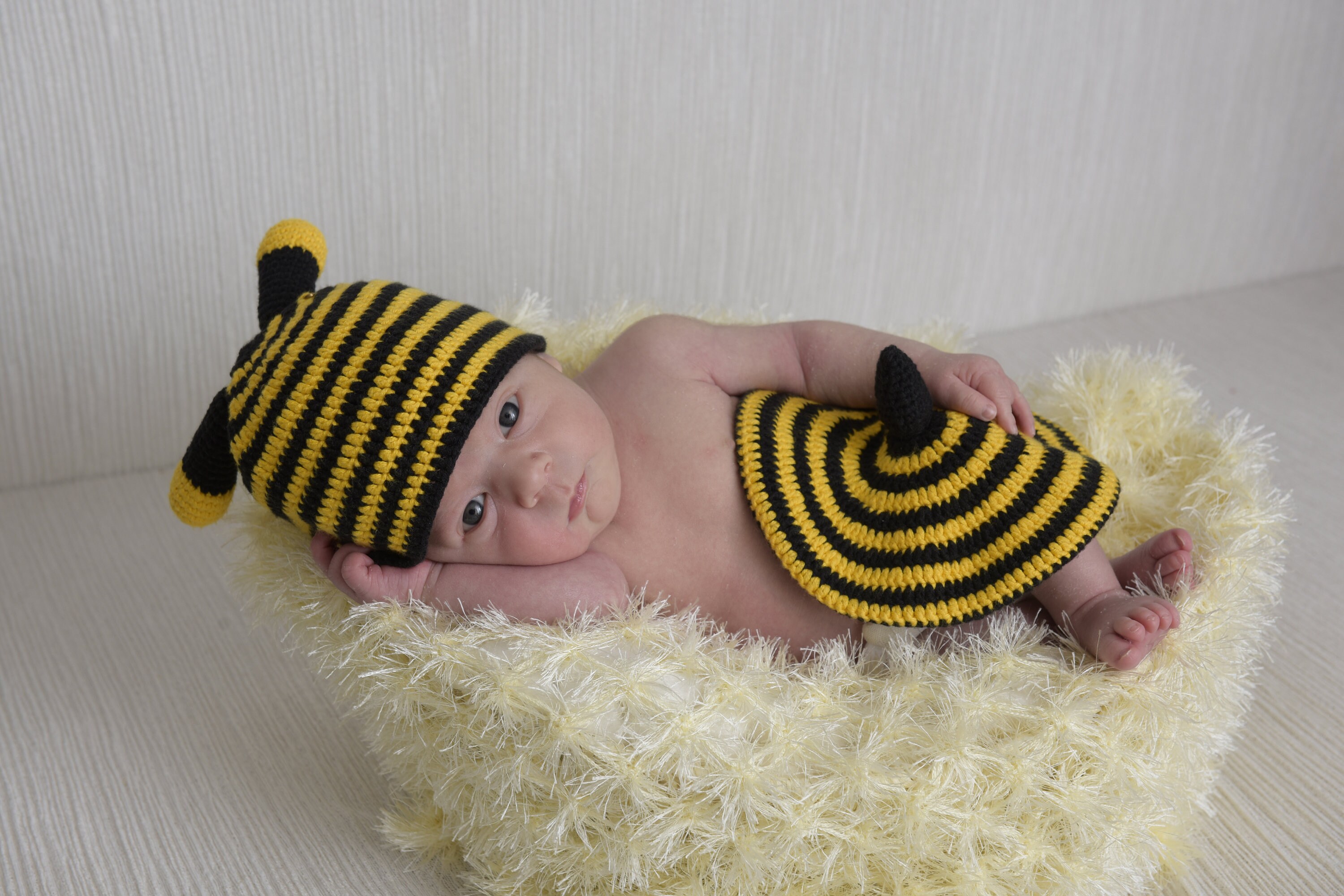 Newborn costume baby clothes bee costume baby accessory Etsy