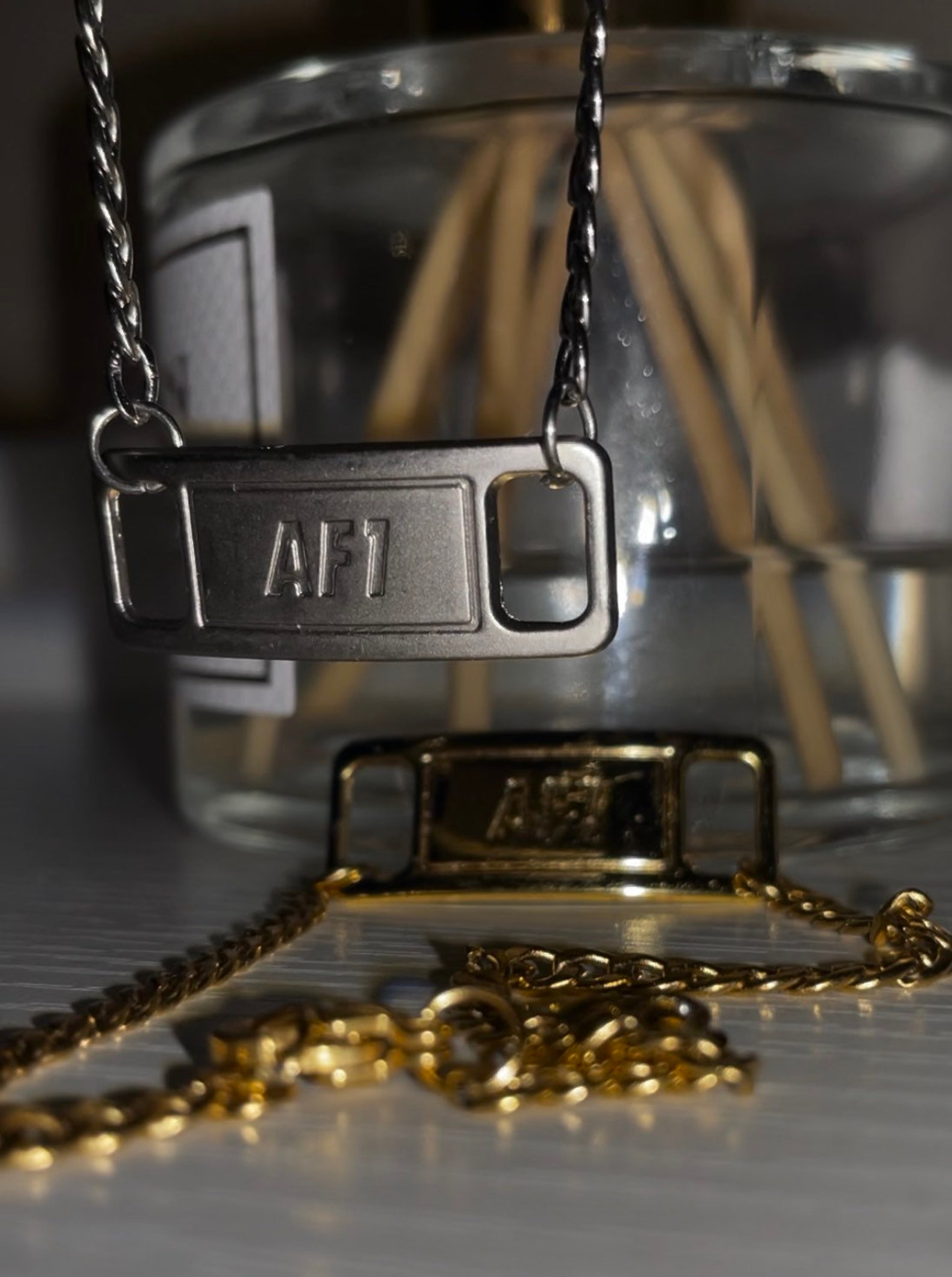 air force 1 with a charm heavy anklet