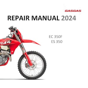 2024 Repair manual GasGas EC350F