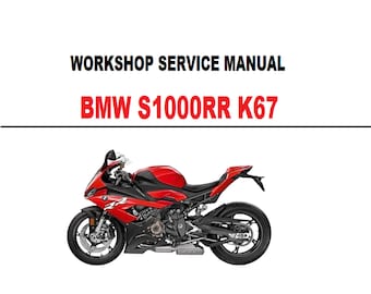 Download, Service Workshop Repair manual for BMW S1000RR K67