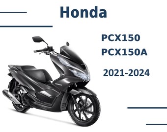Honda 2021 PCX 150 Service Manual Maintenance Repair - Etsy