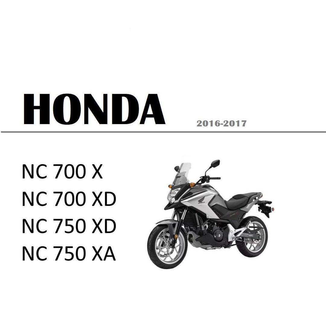 Download Workshop Manual for Honda NC700X NC750XA 2016 2017