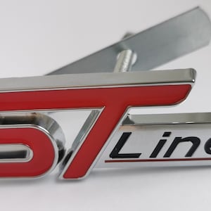 Ford Fiesta Focus Mondeo Ecosport Kuga Edge Red ST Line Silver Front Grille