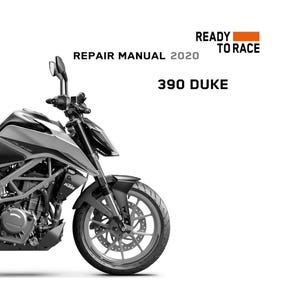2020 Service manual KTM 390 Duke
