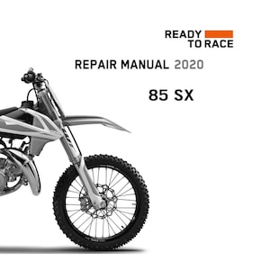 2020 KTM 85SX Service manual