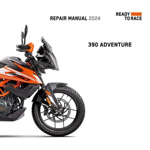 2024 Repair manual KTM 390 Adventure