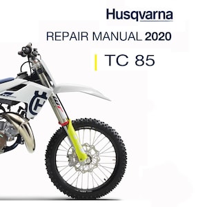 2020 Workshop manual Husqvarna TC85 17/14