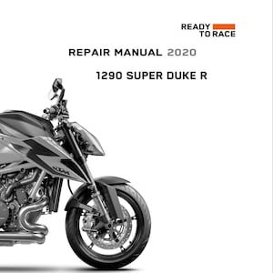 2020 KTM 1290 Super Duke R Repair manual